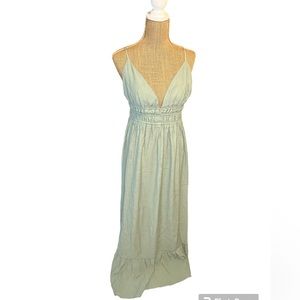 Sage Green Maxi dress. Love Tree, size Large.